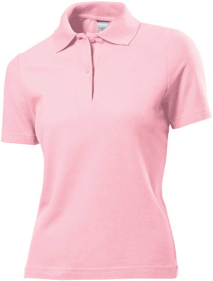 light pink polo shirt womens