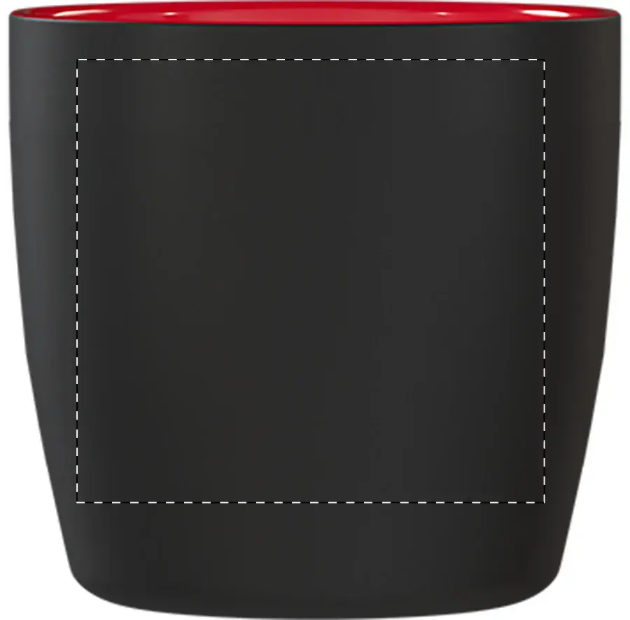 Print position: opposite the handle