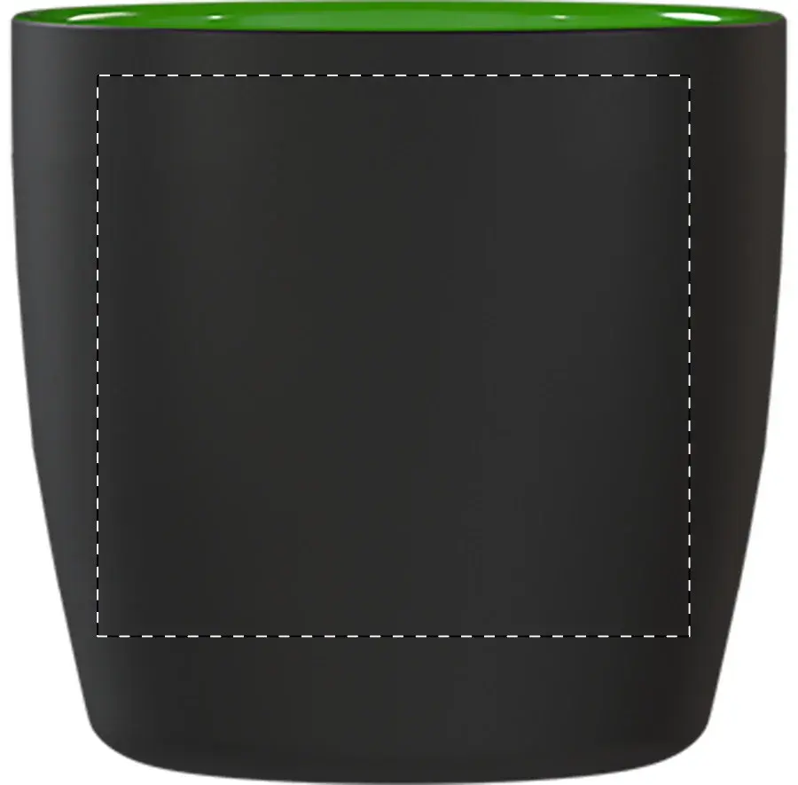 Print position: opposite the handle