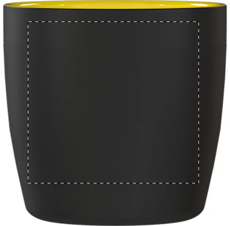 Print position: opposite the handle