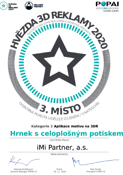3 místo aplikace 3dr