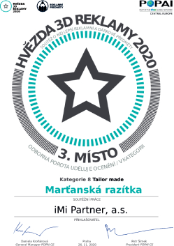 3 místo tailor made