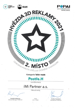 2 místo  tailor made