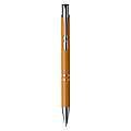 Ballpen with blue ink.Orange