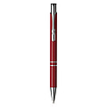 Ballpen with blue ink.Red