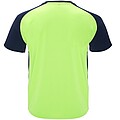 Bugatti short sleeve unisex sports t-shirt, fluor green, size XL