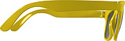 Classic fashion sunglasses Yellow
