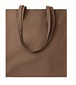 Cotton shopping bag with long handles