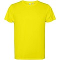 Estoril short sleeve kids t-shirt, fluor yellow