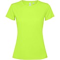 Extreme short sleeve womens t-shirt, fluor green