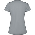 Extreme short sleeve womens t-shirt, hale blue