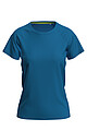 Ladies performance T-shirt STEDMAN MESH RAGLAN, royal blue, size S