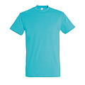 MENS ROUND NECK T-SHIRT IMPERIAL, ATOLL BLUE, L