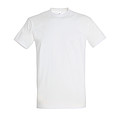 MENS ROUND NECK T-SHIRT IMPERIAL, WHITE, M