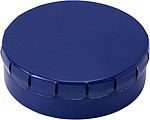 Mint tin, approx 60 mints Cobalt blue