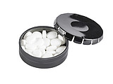 Mint tin, approx 60 mints Cobalt blue