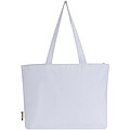 Ningbo 320 g/m2 zippered cotton tote bag 15L