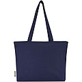 Ningbo 320 g/m2 zippered cotton tote bag 15L