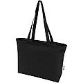 Ningbo 320 g/m2 zippered cotton tote bag 15L