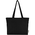 Ningbo 320 g/m2 zippered cotton tote bag 15L
