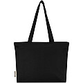 Ningbo 320 g/m2 zippered cotton tote bag 15L