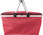 Oxford fabric foldable shopping basket.