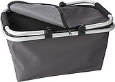 Oxford fabric foldable shopping basket.