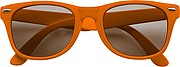Plastic classic fashion sunglasses with UV-400 protection.