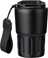 Stainless steel double walled mug Louisa