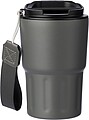Stainless steel double walled mug Louisa