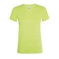 WOMENS ROUND COLLAR T-SHIRT REGENT WOMEN, APPLE GREEN, S