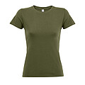 WOMENS ROUND COLLAR T-SHIRT REGENT WOMEN, ARMY, S