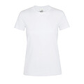 WOMENS ROUND COLLAR T-SHIRT REGENT WOMEN, WHITE, S