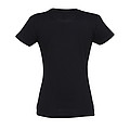 WOMENS ROUND NECK T-SHIRT IMPERIAL WOMEN, DEEP BLACK, S