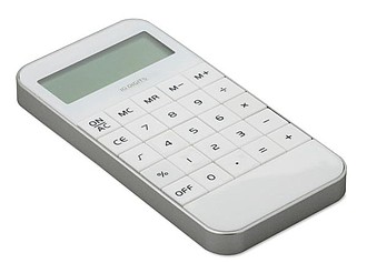 10 digit display Calculator, white