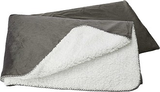 100% polyester micro mink with Sherpa