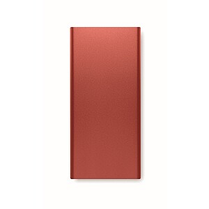 10000 mAh power bank, burgundy