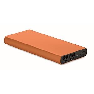 10000 mAh power bank, orange