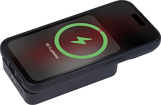 10000 mAh RABS magnetic powerbank, black