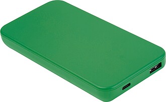10000 mAh RABS powerbank, green