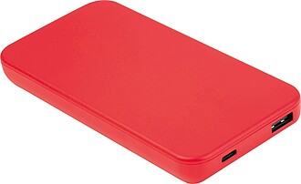 10000 mAh RABS powerbank, red