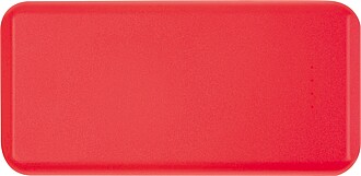 10000 mAh RABS powerbank, red