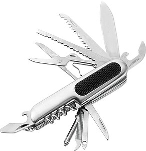 11pc steel pocket knifeSilver