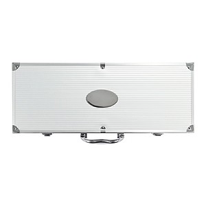 12 pcs barbecue set in aluminium box, silver