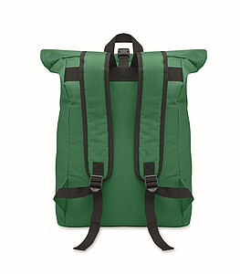 15 inch rolltop laptop backpack in 600D polyester
