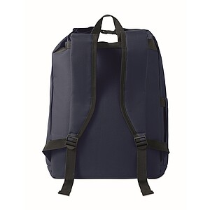 15 roll top laptop backpack, french navy