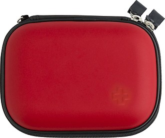 16 pc First aid kit.Red