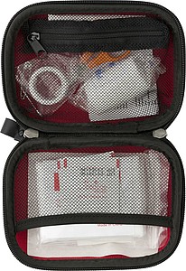 16 pc First aid kit.Red