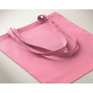 180gr/m2 cotton shopping bag, baby pink