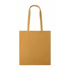 180gr/m2 cotton shopping bag, ochre